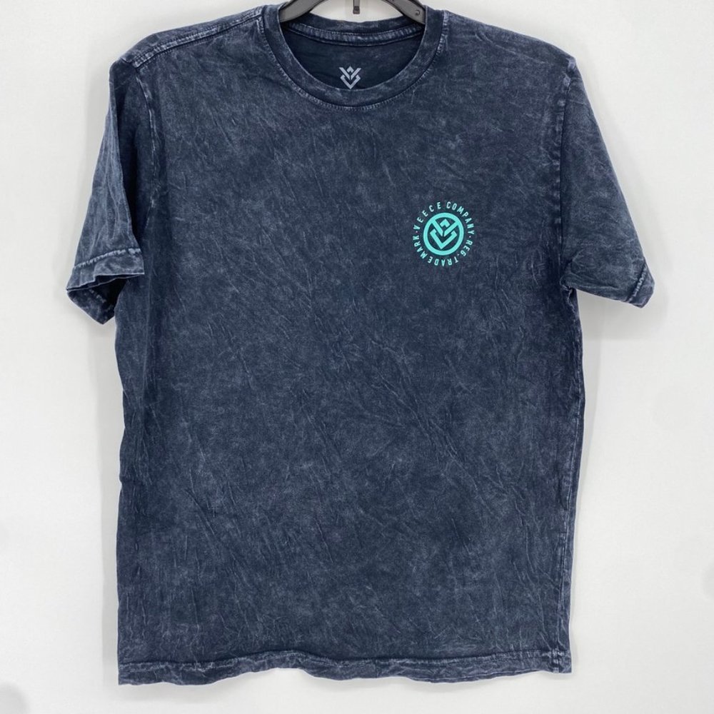 Veece Men's Blue/Grey T-Shirt